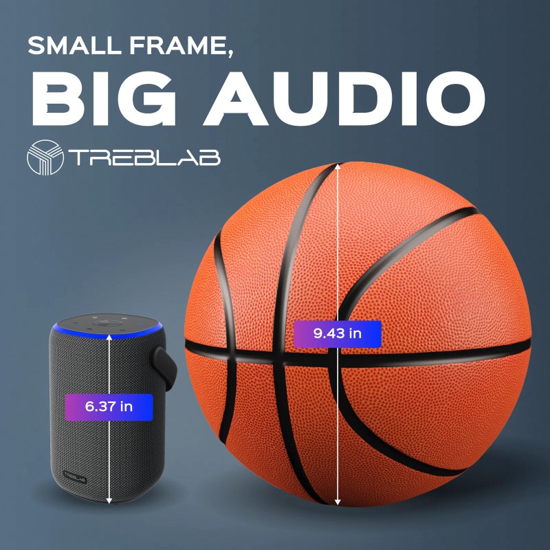Universal TREBLAB HD-Energy-Pro Outdoor Wireless Speaker with Bluetooth, 40W, 18H