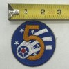 Original WWII Army Air Corps 5th Air Force Round Patch