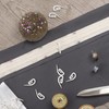 White Plastic Curtain Hooks | Hooks For Pencil Pleat, Window,