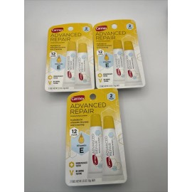 Carmex 3 pack Carmex Advanced Repair Moisturizing Lip Balm 2 Count Each