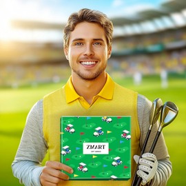 Zmart Golf Gifts For Men Women - Cool Gifts For Golfers, Golfing Socks Golf Presents, Novelty Golf Socks, Golf Stocking Stuffers