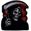 Hot Leathers Grim Reaper Biker Patch (11" Width x 12"