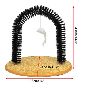 GKYZBB cat self groomer,cat self groomer for indoor cats,cat massager,cat scratchers for indoor cats,self grooming cat brush,Pet toy