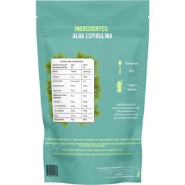 Daimel | Alga Espirulina Pura En Polvo 1kg Superfood Orgánica 100% pura