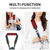 YANGDADA Stylish Red Spider Web Seat Belt Covers Soft Comfortable