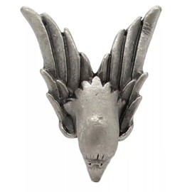 Stecksstore Eagle with Wings Nickel Decorative Snap Set 1-5/8"1265-994