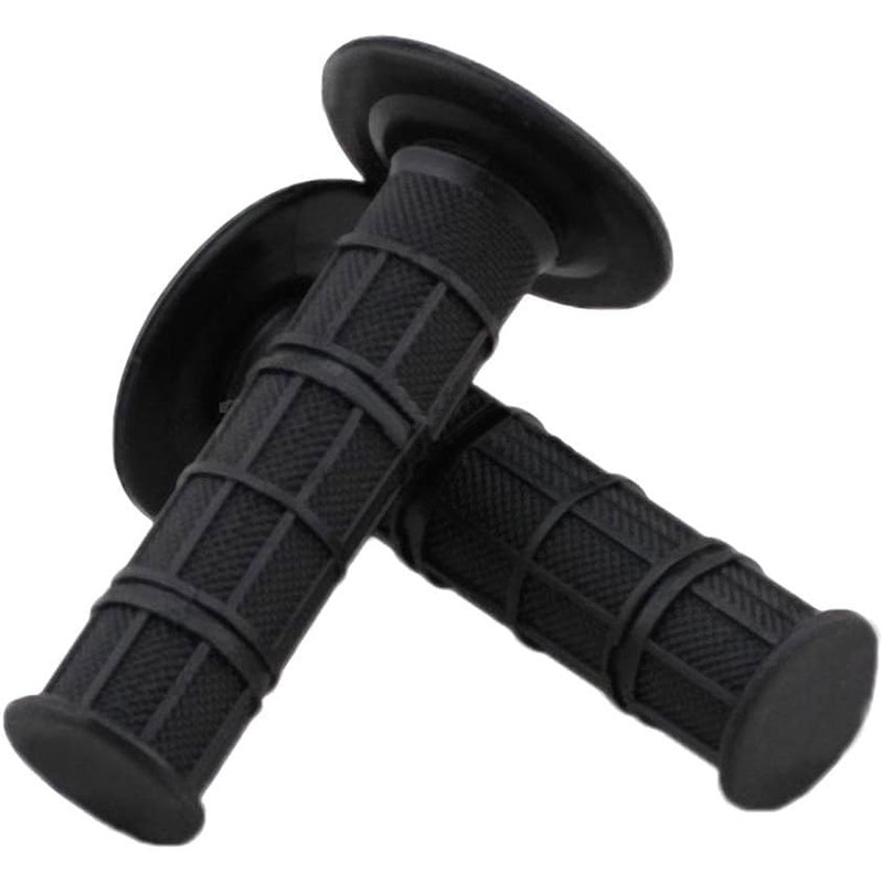 Jevina Motorcycle Grips Handlebar Grips Motorcycle Scooter 22 mm Rubber