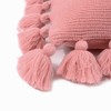 OiseauVoler Knitted Cushion Cover Tassel Body Pillow Cover Home Decor