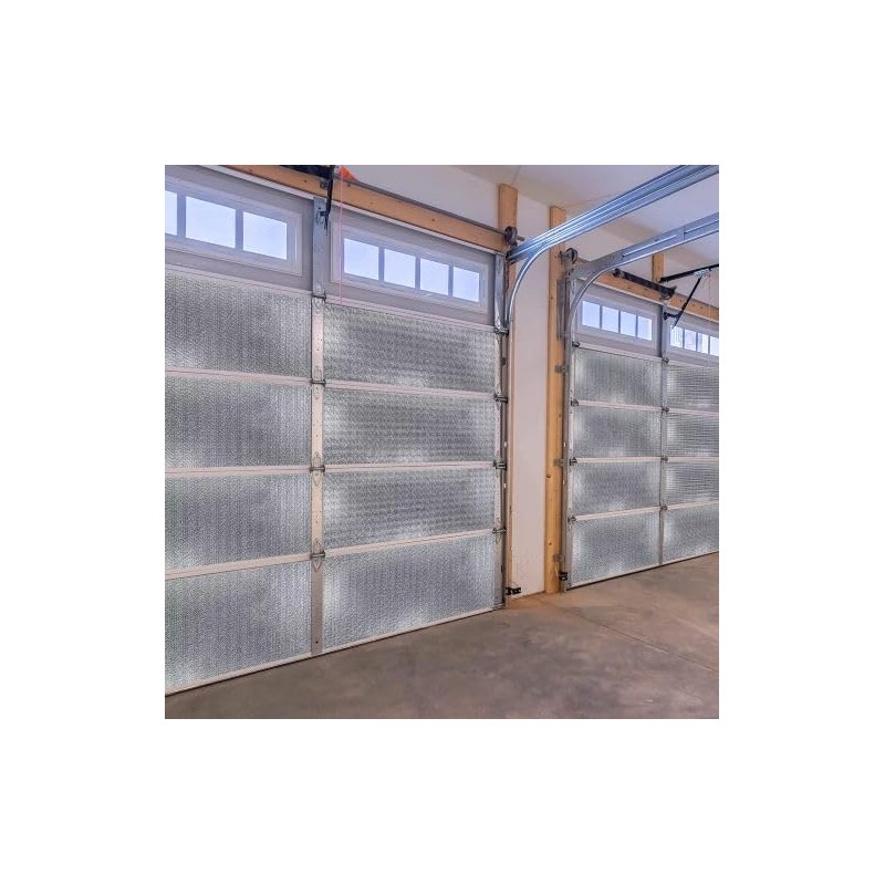 Garage Door Insulation Kit 10 PRE-Cut PCS: Reflective Foam Panels
