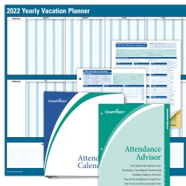 ComplyRight 2022 Attendance Tracking Kit (A0030, A1411W16PK25 & J1712)