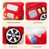 XIYUAN Bus Plush Toy car Plush Simulation School Bus Cute