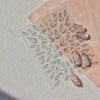 Calcomanías de uñas en relieve 5D, calcomanías autoadhesivas de alta