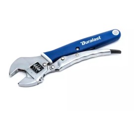 Duralast 10 in. Locking Adjustable Wrench Anti-Slip Jaw