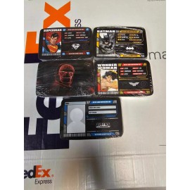 Justice League Membership Cards Set Of 5 2024 All In Promo One Of EACH Card