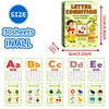 30PCS Letter Cognition Flash Cards for Kids,Reusable English Alphabet Flashcards