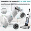 RONGJU 4111A Replacement Brushes and Filters for Bissell CrossWave Edge,