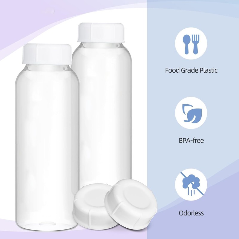 12Pcs Travel Bottle Caps Compatible with Avent Bottles,Bottle Cap Travel