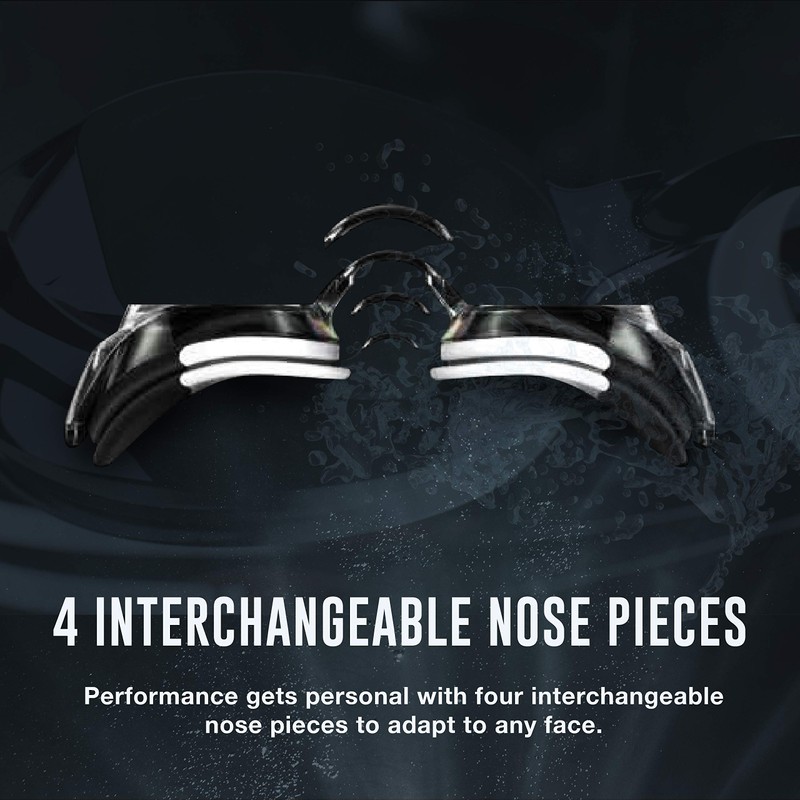 Speedo Vanquisher 2.0 ミラースイミングゴーグル レッド