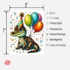PICTURE THIS PRINTS Baby Alligator Birthday Card, Funny Alligator Greeting