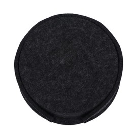 iplusmile 10PCS Dark Grey Felt Mats Nonslip Insulation Coasters for Furniture and Flower Pots Round Shape Protective Mats for Home and Garden Durable Floor Protectors