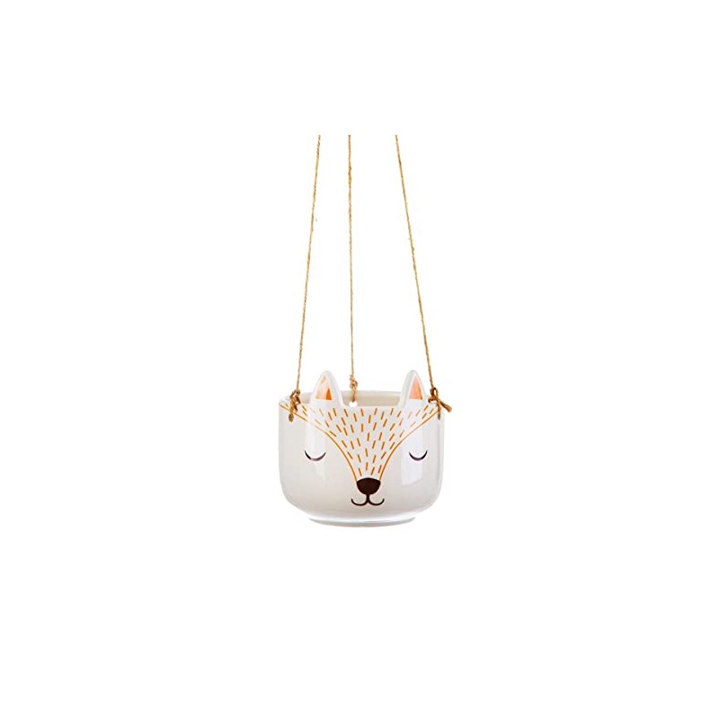 Sass & Belle Woodland Fox Hanging Planter