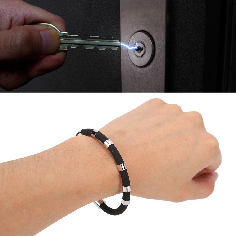 MUNEFE Anti Static Bracelet, Anti Static Wristband, Anion Bracelet Antistatic