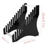 Record Storage Holder 12 Slots Acrylic Vinyl Record Organizer Easy