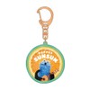 Kei Company Puppet Sunsun Puffy 3D Keychain Orange PSS-PU-OR