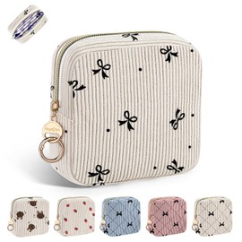 Sanitary Pads Storage Bag Hygiene Bag for Sanitary Towels Bag for Sanitary Towels and Tampons Periods Bags for On the Go Panty Liners Girls Emergency Set First Period School Gifts (Flying)