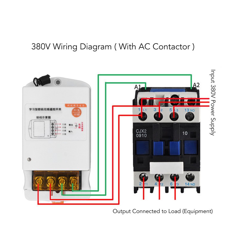 Wireless Remote Switch Industrial ABS Smart Learning Remote Control Wireless