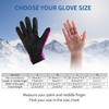 RooRuns Winter Gloves - Lightweight Touchscreen Thermal Gloves for Cycling,