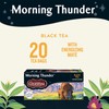 Celestial Seasonings Morning Thunder Black Tea, Caffeinated, 20 Tea Bags