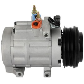 ECCPP A/C Compressor with Clutch Fit for Ford Explorer for Mercury Mountaineer 4.0L 2006-2010 AC Compressor(Not Without Rear AC)