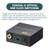Optical to Coaxial Or Coax to Spdif Bi-Directional Audio Converter,
