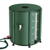SKM Collapsible Rain Barrel, 53 Gallon Portable Rain Water Collection