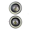 3.5in Car Fog Light Aluminum Housing Waterproof Bright LED Universal