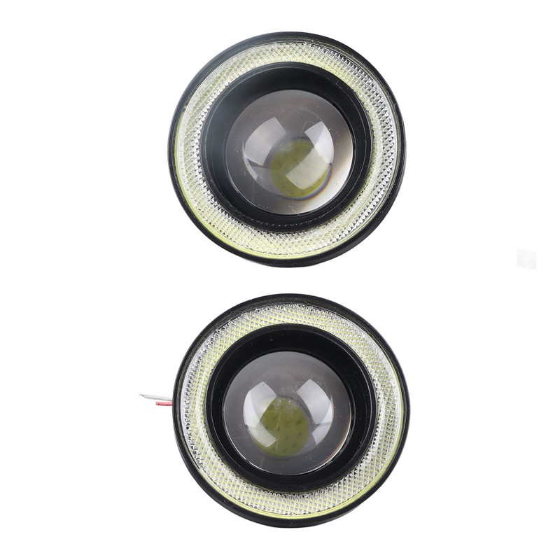 3.5in Car Fog Light Aluminum Housing Waterproof Bright LED Universal