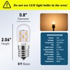 Maelsrlg LED Microwave Light Bulbs Under Hood, E17 LED Bulb