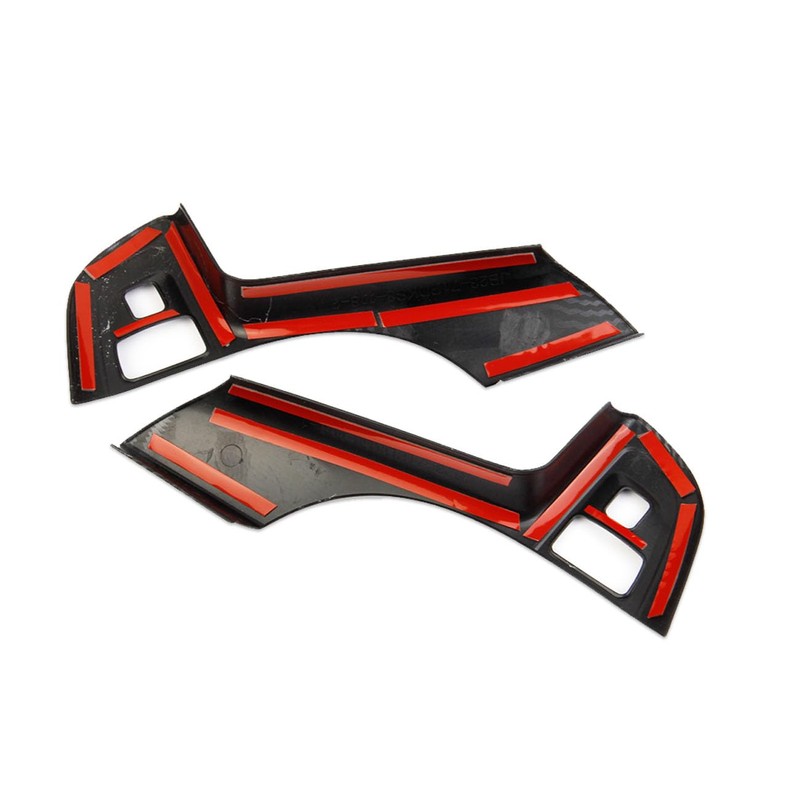 Korlot Carbon Fiber Style Interior Steering Wheel Cover Trim Accessories