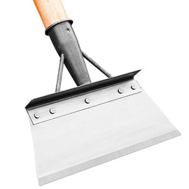 Multifunctional Cleaning Shovel, Garden Shovel, Large Flat Shovel, Garden Shovel, Manganese Steel, Shock Scraper for Weed Removal and Moss, Garden Tools for Snow Shovelling, De-Icing