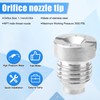 NQEUEPN 0.04in Foam Cannon Orifice Nozzle Tips, 3000 PSI Foam