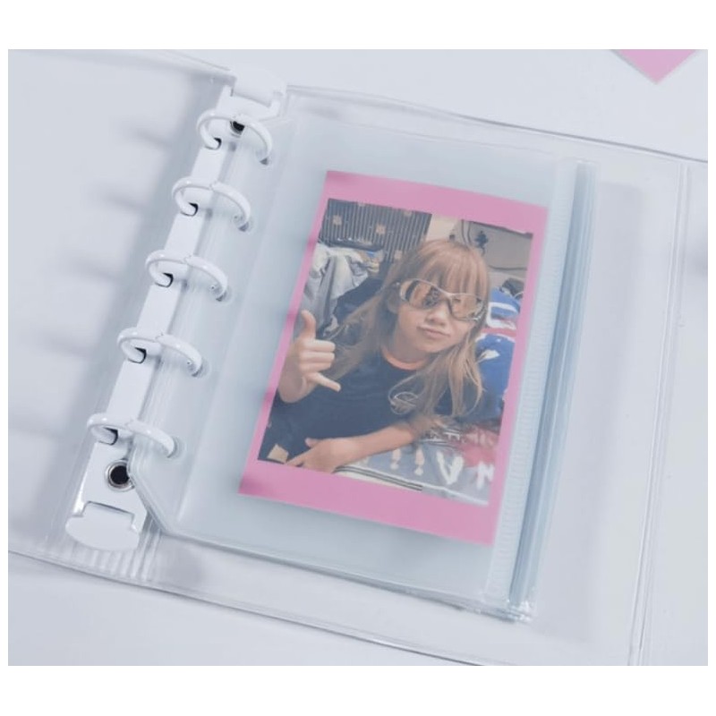 Transparent Seal Pad, No Inner Pages, Binder, Notebook, Sticker Book,