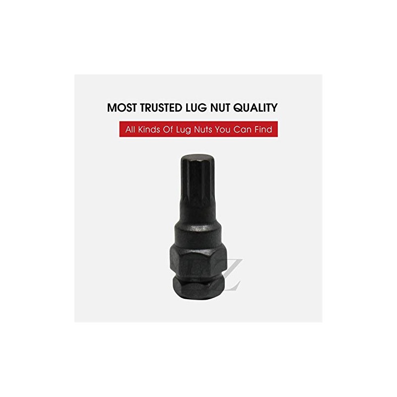 10 Point Star Pattern Tuner Lug Nut Key 3/4" &