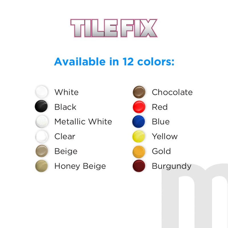MagicEzy Tile Fix - (Primary Color Kit) - Bathroom Floor