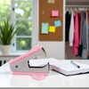 Pink Stapler Removal Tool, Staple Puller, Modern Plastic Stapler Remover