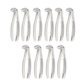 OdontoMed2011® 10 Pcs Extraction Forceps Md3 Mead Pattern Lower Incisors Root Teeth Dental Instruments ODM