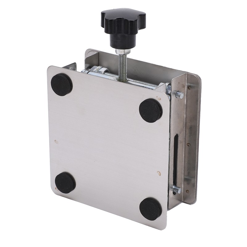 Small Stainless Steel Lifting Platform Manual Miniature Lift Stand Table