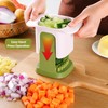 Multifunctional Vegetable Slicer for Kitchen Prep – Hand Press Chopper