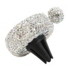 Car Air Vent Fragrance Decoration Sparkly Rhinestones Cute Shape Interior