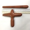 Wooden Pressure Point Push Stick (Cross+Stick), Set of 2 Types,
